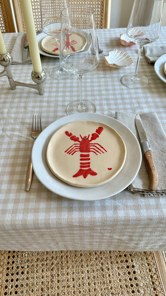 Dessert plate - Lobster